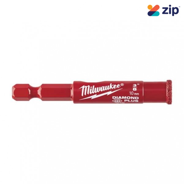 Milwaukee 49560509 - 10mm (3/8") Diamond Plus One-piece Hole Saw  Holesaws